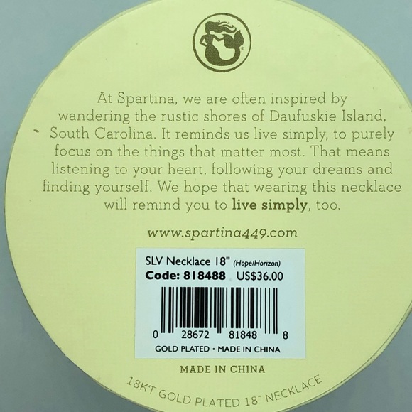 SLV Hope Bar Necklace - Picture 4 of 4